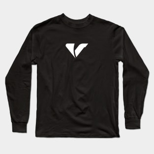 Valtomeri White Logo Long Sleeve T-Shirt
